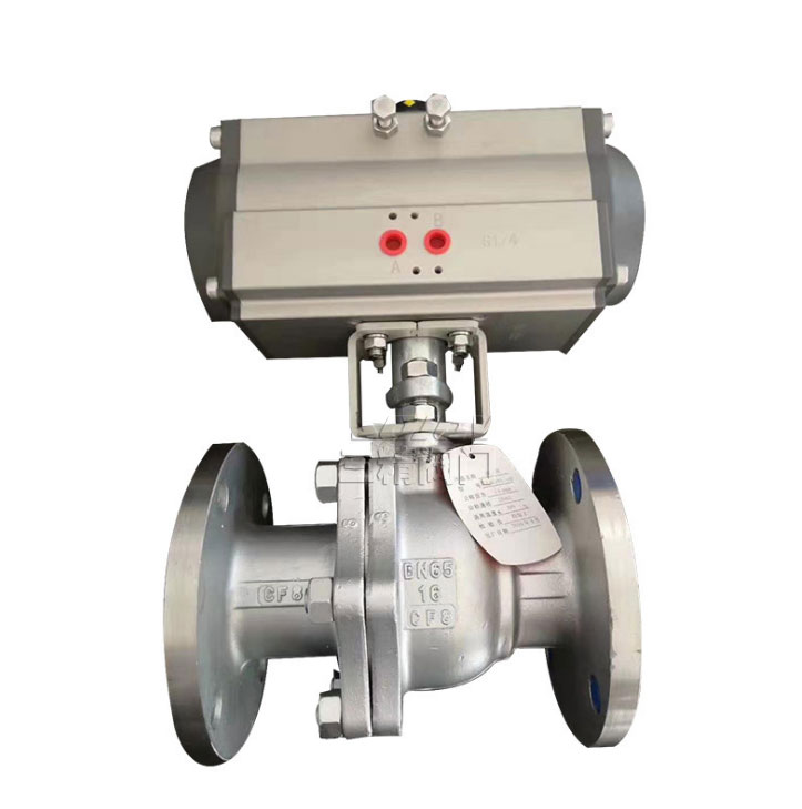Q641F/PPL不銹鋼氣動球閥 Q641F/PPL不銹鋼氣動球閥