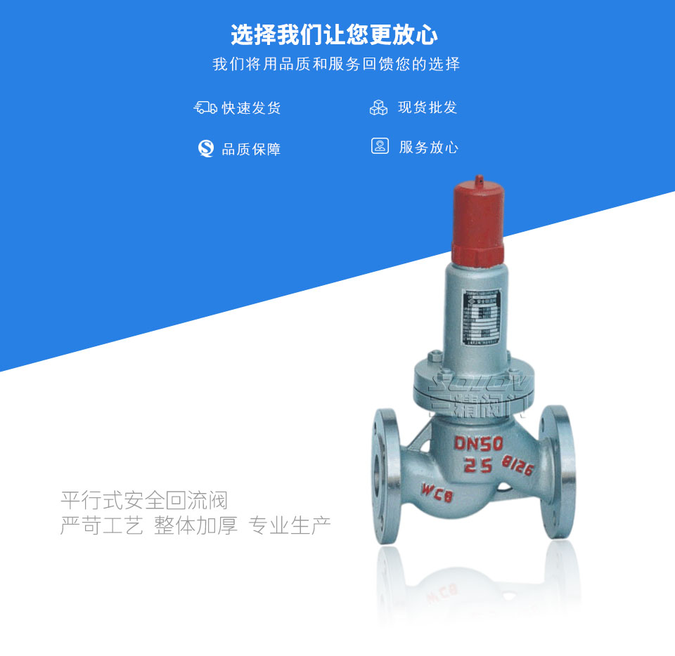 平行式安全回流閥 平行式安全回流閥
