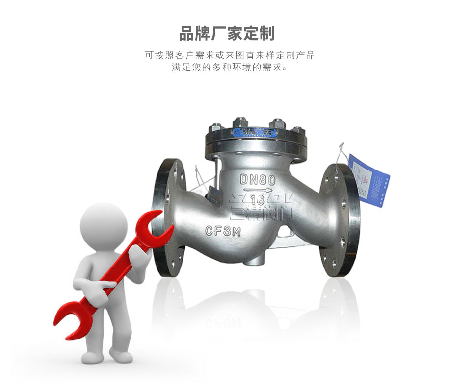 H41W不銹鋼升降式止回閥可定制 H41W不銹鋼升降式止回閥可定制