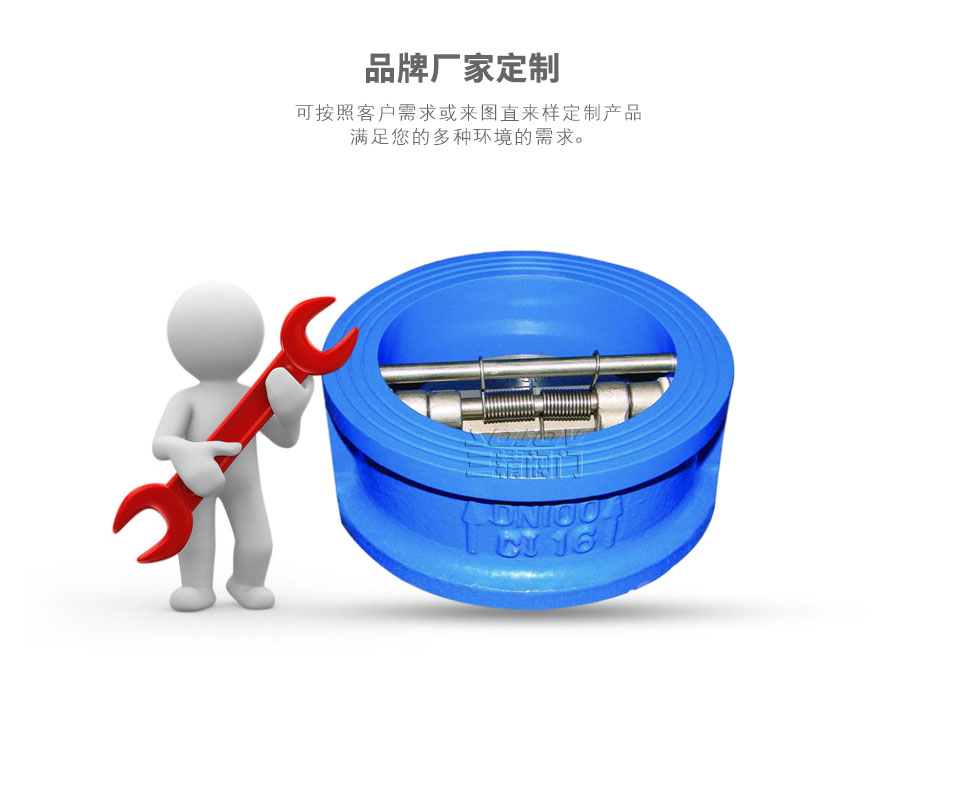 H76X對(duì)夾蝶型旋啟式止回閥可定制 H76X對(duì)夾蝶型旋啟式止回閥可定制