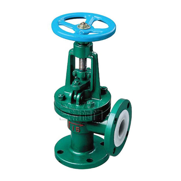 J44F46襯氟角式截止閥 J44F46襯氟角式截止閥