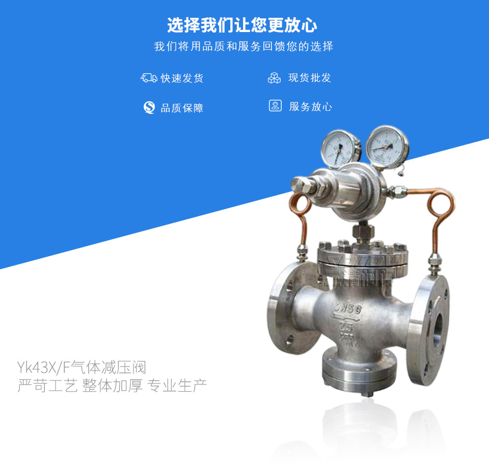 Yk43X/F氣體減壓閥 Yk43X/F氣體減壓閥