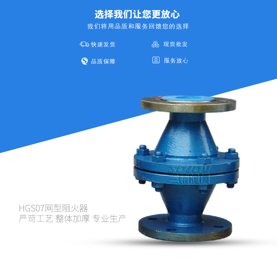 HGS07網型阻火器 HGS07網型阻火器