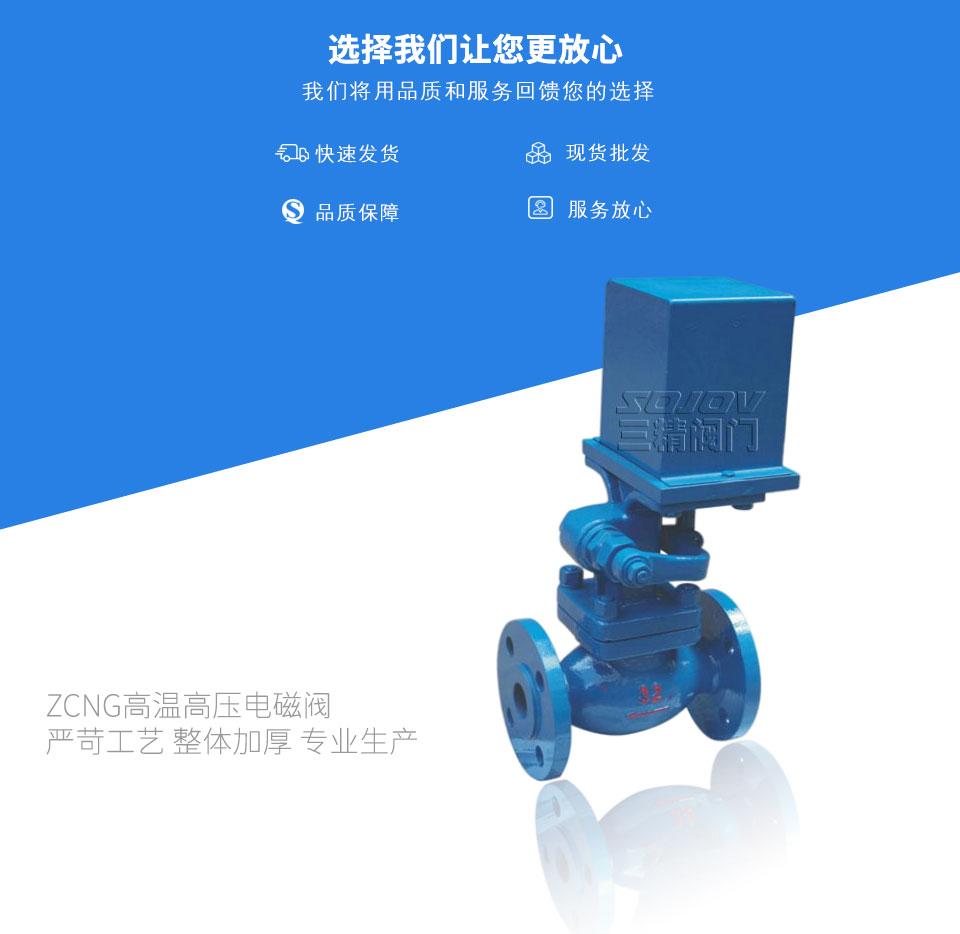 ZCNG高溫高壓電磁閥 ZCNG高溫高壓電磁閥
