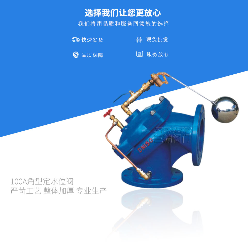100A角型定水位閥 100A角型定水位閥