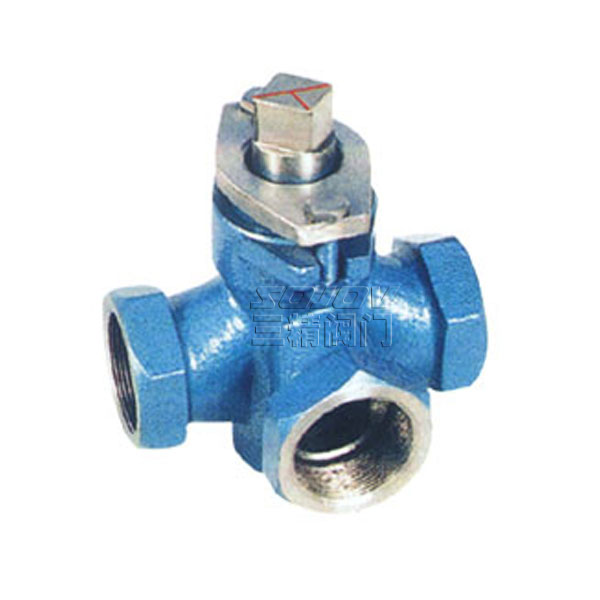 X14W三通內螺紋不銹鋼旋塞閥 X14W三通內螺紋不銹鋼旋塞閥