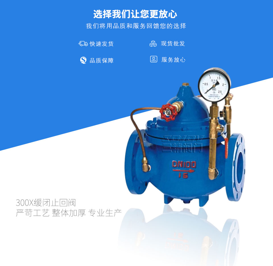 300X緩閉止回閥 300X緩閉止回閥