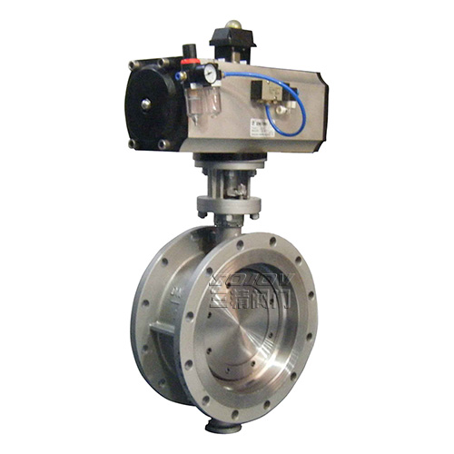 D643W不銹鋼氣動硬密封蝶閥 D643W不銹鋼氣動硬密封蝶閥