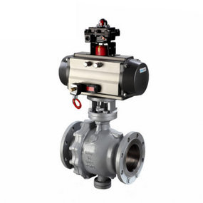 Q647F氣動固定式球閥 Q647F氣動固定式球閥