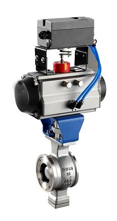 VQ677F氣動V型球閥 VQ677F氣動V型球閥