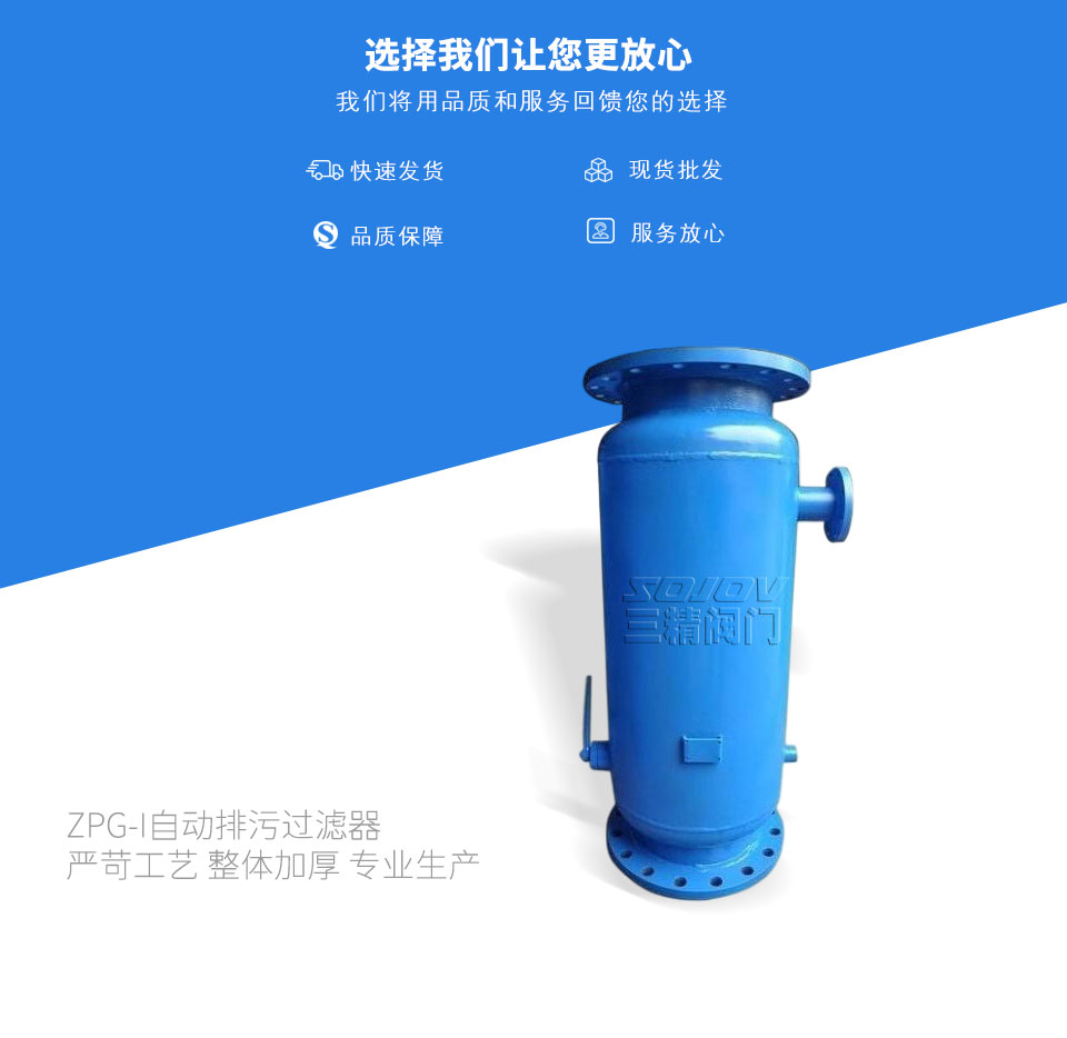 ZPG-I自動排污過濾器  ZPG-I自動排污過濾器