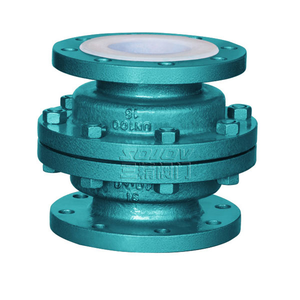 H42F46-16C立式襯氟止回閥 H42F46-16C立式襯氟止回閥