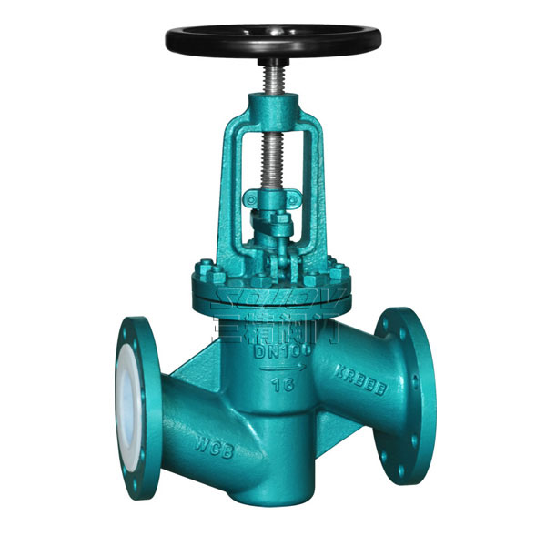 J41F46-16C襯氟截止閥 J41F46-16C襯氟截止閥