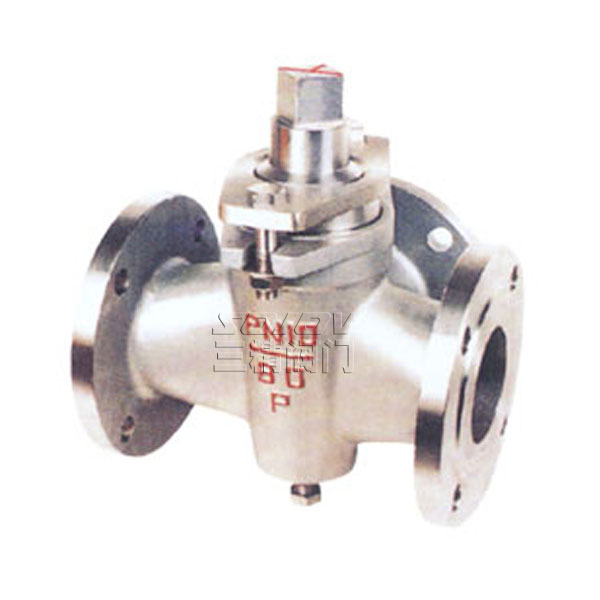 X44W-1.0P/R三通不銹鋼旋塞閥