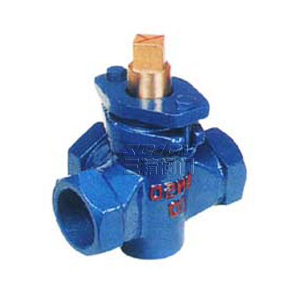 X14T-1.0三通銅芯內(nèi)螺紋旋塞閥