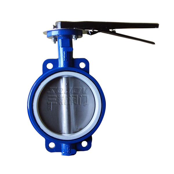 D71X手動對夾式軟密封蝶閥