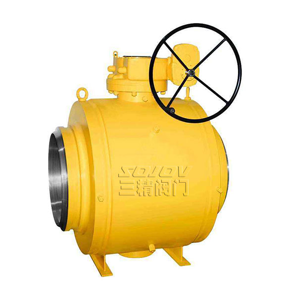 蝸輪鍛鋼全焊接球閥