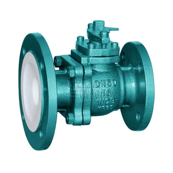 FQ41F4-16C放料襯氟球閥