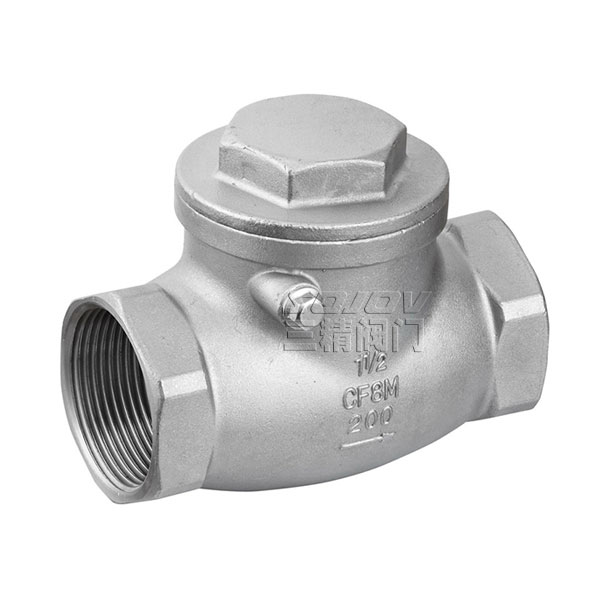 H14W不銹鋼內螺紋旋啟止回閥