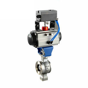 VQ677F氣動V型球閥