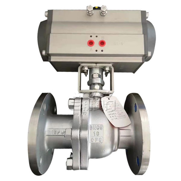 Q641F不銹鋼氣動球閥