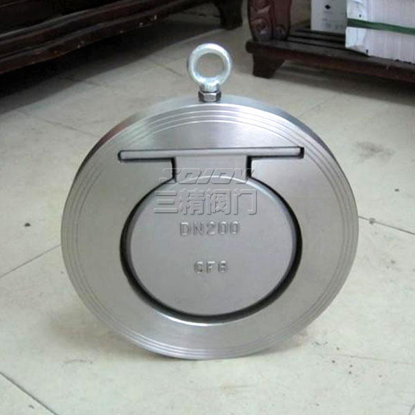 H74W對夾不銹鋼薄型止回閥