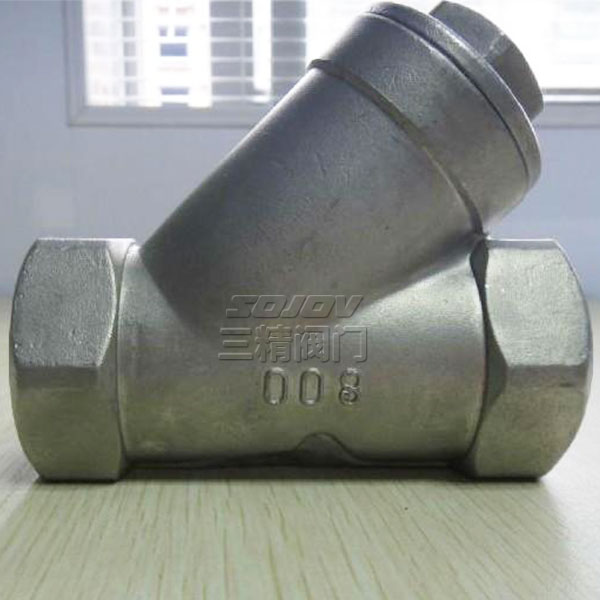 不銹鋼內螺紋Y型過濾器