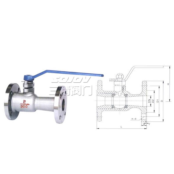 Q41PPL不銹鋼整體高溫球閥