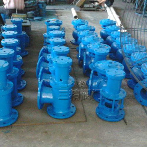 J744X液動快開排泥閥  J644X氣動角式快開排泥閥