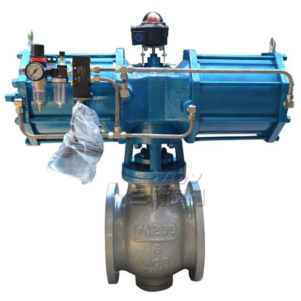 VQ347H蝸輪V型調節球閥