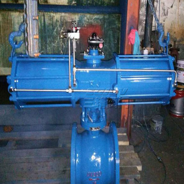 VQ347H蝸輪V型調節球閥