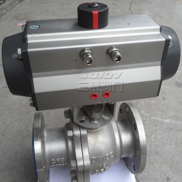 Q641F/PPL不銹鋼氣動球閥