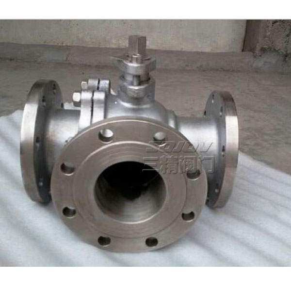 Q44F三通L型球閥  Q45F三通T型球閥