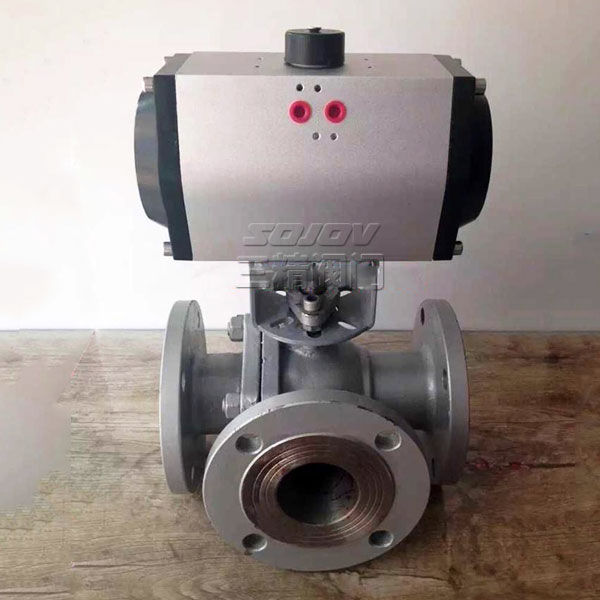 Q644F/Q645F氣動三通球閥