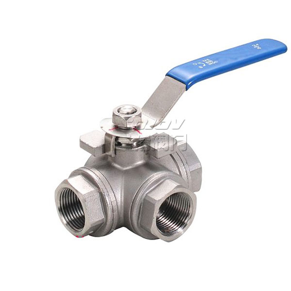 Q14F/Q15F螺紋三通球閥