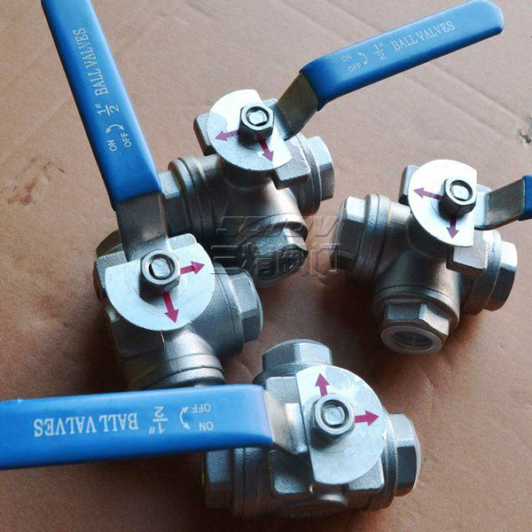 Q14F/Q15F螺紋三通球閥