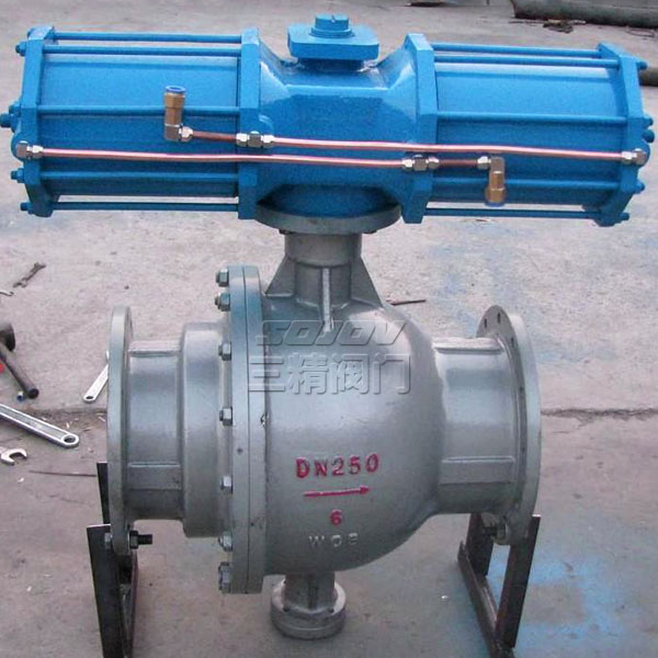 Q647F氣動固定球閥