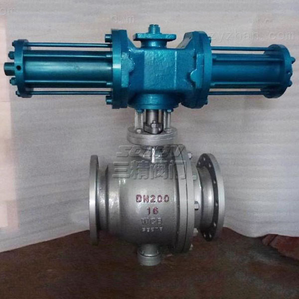 Q647F氣動固定球閥