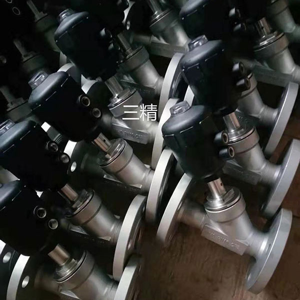 塑料頭法蘭角座閥