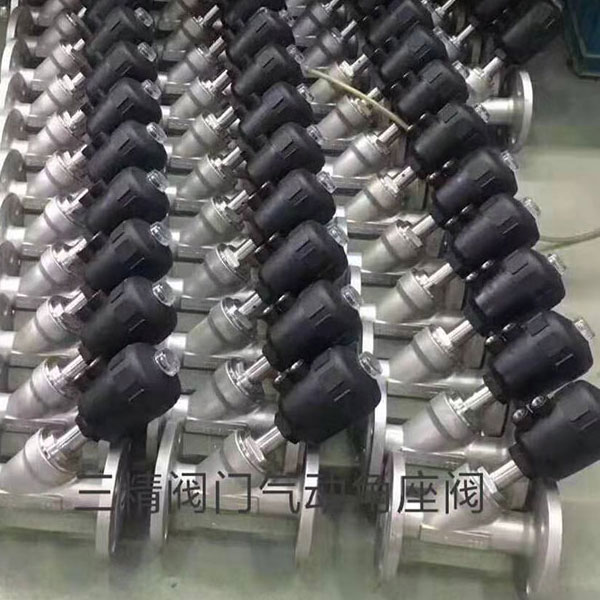 SJ641W不銹鋼法蘭式氣動(dòng)角座閥