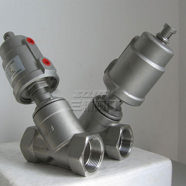 新型全不銹鋼絲扣角座閥