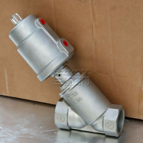 新型全不銹鋼絲扣角座閥