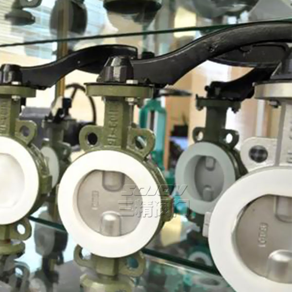 D71F4-16P襯氟蝶閥(半襯)