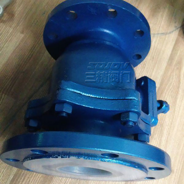 FQ41F4-16C放料襯氟球閥