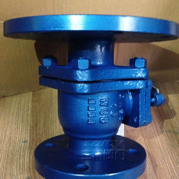 FQ41F4-16C放料襯氟球閥