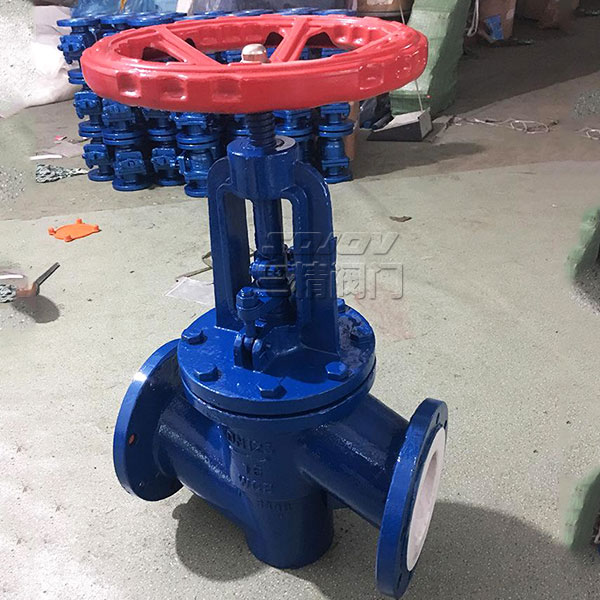 J41F46-16C襯氟截止閥