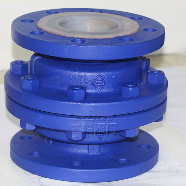 H42F46-16C立式襯氟止回閥