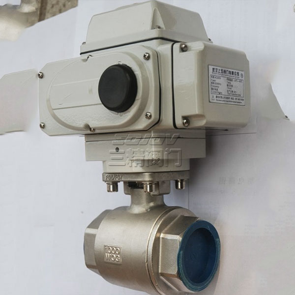 Q911F電動內螺紋球閥