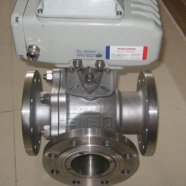 Q946F電動四通球閥