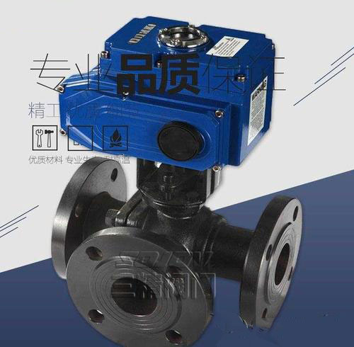 Q946F電動四通球閥